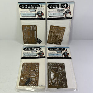 Set Of 4 Eduard Detail Set For Aircraft Plastic Kit Assorted * READ CZ
